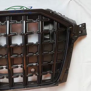 23 A8 <strong>Matte</strong> Black Car Grille High Configuration Front Bumper Grille Mesh Suitable for Audi 2022 2023 2024 Car Replacement Parts - Product Image 3
