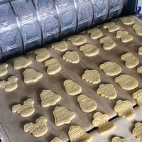 Machine à former les biscuits et les gâteaux YQ - Production continue, utilisation commerciale en boulangerie, matières premières farine et lait, 220v/380v