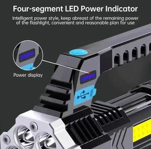 Mini lampe de plongée LED haute puissance, étanche IP68, zoomable, 100-1000 lumens, super lumineuse, en plastique, fonctionne avec des piles AA - Product Image 2