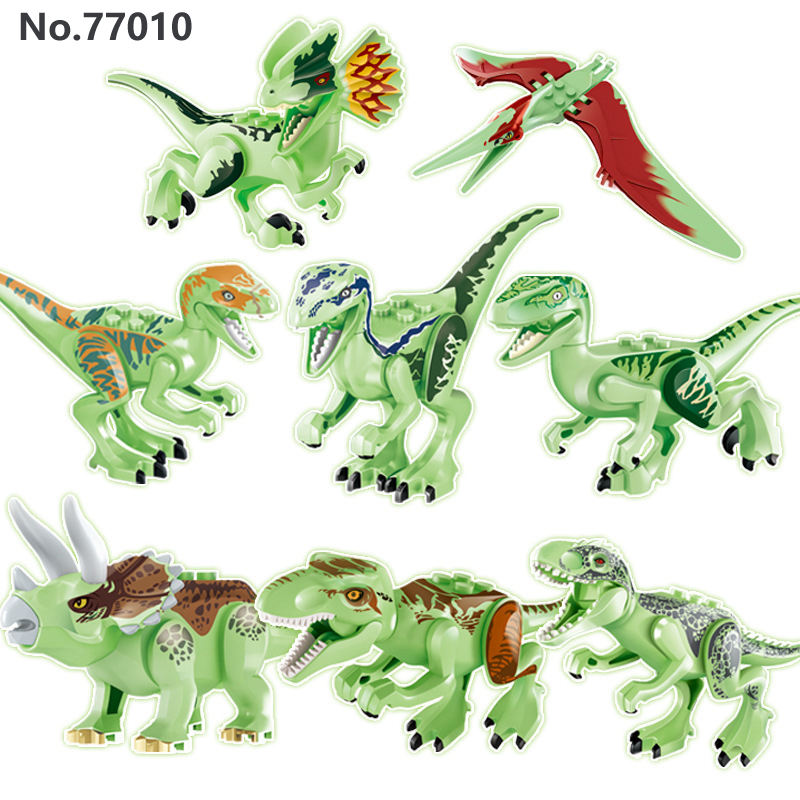 ชุดไดโนเสาร์77010 (ต่างกัน8ชิ้น)