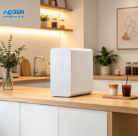 Système RO électrique haute performance 600G avec grand réservoir de 4,8 L, purificateur d'eau potable directe sous évier/sur comptoir pour l'extérieur