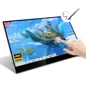 13.3 inch 17.3 2k Thin 15.6 inch FHD 1080P IPS Screen Type-C HD PC Phone Switch Attachable Portable 4K Monitor for Laptops "