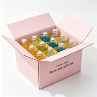Carton de boissons recyclable de 6 ou 12 unités avec logo personnalisé, boîte en papier pour bière, jus, soda, expédition et vente au détail