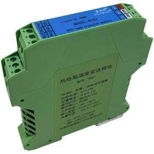 RS61/65 4ช่องสัญญาณ PT100ส่งสัญญาณอุณหภูมิ RTD โมดูลเทอร์โมคัปเปิลพร้อม B976แยกออปโต RS485 - Product Image 1