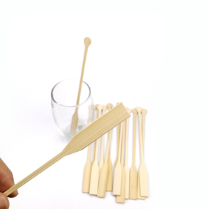 <span class=keywords><strong>Bar</strong></span> herramientas swizzle palos de bambú cóctel agitador - Product Image 5