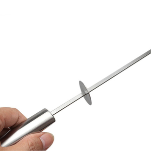 Spiedini per <span class=keywords><strong>Barbecue</strong></span> <span class=keywords><strong>in</strong></span> <span class=keywords><strong>Acciaio</strong></span> <span class=keywords><strong>Inox</strong></span> con Manico Resistente al Calore Bastoncini per Grigliare Utensili per Campeggio e <span class=keywords><strong>Barbecue</strong></span> all'Aperto - Product Image 3