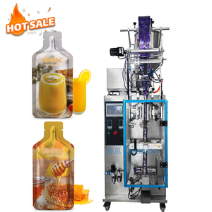 Máy đóng gói tự động dạng gói nhỏ không đều, bán chạy, dùng cho mật ong, nước ép cô đặc, cà phê espresso, siro lỏng - Product Image 1