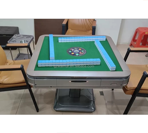 Mahjong Machine Fully Automatic <b>Table</b> Dual Four Mute Roller Folding Home KPES-4839138901804324 Automatic Mahjong <b>Table</b> <b>With</b> Whee - Product Image 5