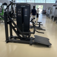 Appareil d'entraînement dorsal réglable en métal de qualité supérieure, équipement de gym professionnel pour un entraînement complet de la force du dos