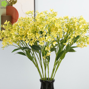 Qihao Artificial Daphne <b>Flowers</b> 72cm High Simulation Plastic <b>Silk</b> For Home Wedding Decoration - Product Image 1