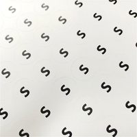 Étiquettes autocollantes de taille pour vêtements en papier couché rond de 1,5 cm, pour pantalons et jupes, tailles XS S M L XL 2XL