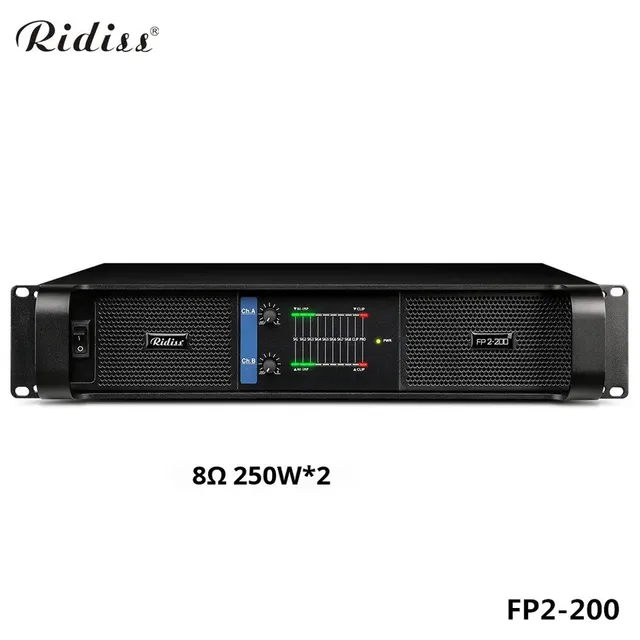 TFP Series 2 3 4 Channel Professional Pure Power Amplifier 1000W*4 8 for Bar Stage Performance Class H