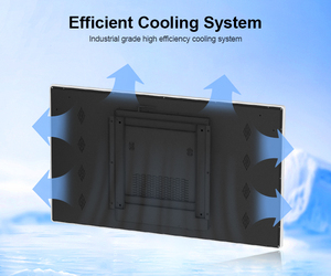 Ultra sottile 43 pollici infrarossi Ir Tft windows Core i3 i5 i7 i9 Lcd Led capacitivo Touch Screen Display - Product Image 4