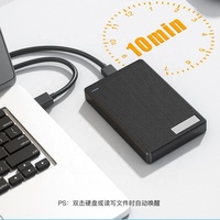 Caja de Disco Duro de Estado Sólido SSD de 2.5 Pulgadas en Oferta, Carcasa de Plástico con Puerto Serial SATA III para Portátil