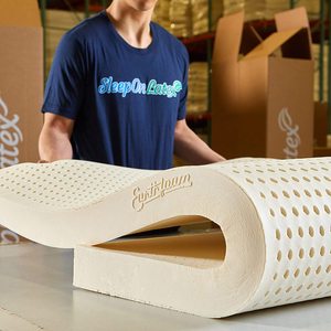 Luxury Hotel Custom Single King Queen <strong>Full</strong> <strong>Size</strong> 2 4 6 8 12 14 16 Inch Pure Natural Latex Mattress <strong>Pad</strong> Topper Roll up in a Box - Product Image 4