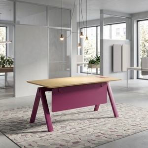 Scrivania Direzionale in Legno a L Personalizzabile, Moderna, Convertibile, Estensibile e Modulare per CEO/<span class=keywords><strong>Manager</strong></span>/Dirigenti - Product Image 5