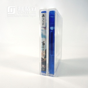 Clear Acrylic Playstation 4 and 5 Game <b>Display</b> <b>Case</b> Video Game Protector with Sliding Lid - Product Image 6