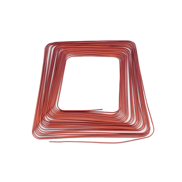Landa Copper Flat Wire Air Core Inductor Coil Custom Turns Coreless Coil Self-adhesive Hollow Coil
