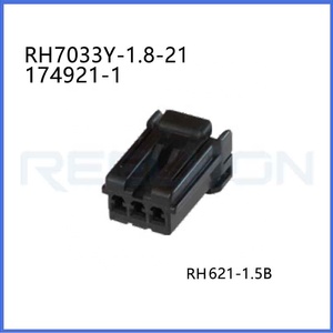 Connettore Femmina Auto a 3 Pin per Cablaggio Luce di Lettura Auto, Presa per Parti Automobilistiche 174921-1, Connettori Auto - Product Image 2