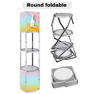 <span class=keywords><strong>Magic</strong></span> Layer Cột hiển thị đứng triển lãm gấp quảng cáo triển lãm hiển thị đứng nhôm hợp kim hiển thị tủ - Product Image 4