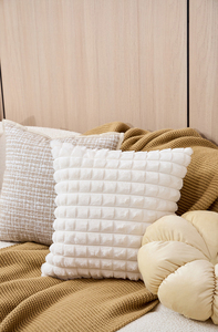 Ánh Sáng Sang Trọng Polyester Sang Trọng Màu Trắng Sữa Mềm Ném Gối Bìa Gối Đối Với Trang Chủ Khách Sạn Trang Trí Nội Thất Sofa Phòng Ngủ Đệm - Product Image 3