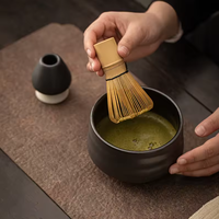Fouet à thé en bambou 100% naturel fait main et personnalisé, fouet à matcha en bambou, cadeau de thé, ensemble matcha, Chasen traditionnel chinois