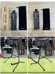 Personalización de fábrica Soporte de guitarra portátil Instrumentos de cuerda plegables Accesorios de guitarra e instrumentos musicales - Product Image 5