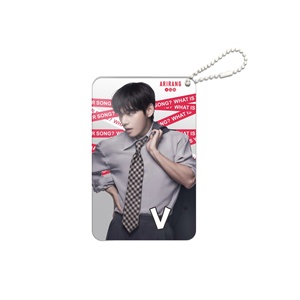 พวงกุญแจอะคริลิค K-pop ขายส่ง รูปภาพวง <span class=keywords><strong>BTS</strong></span> World Tour พร้อมสายลูกปัด สำหรับแฟนคลับ ของสะสม ของที่ระลึก - Product Image 1