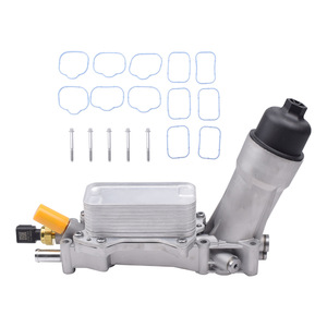 Aluminum Alloy Engine Oil Filter <b>Set</b> For 2011-2016 Dodge Jeep With Gasket And <b>Screws</b> - Product Image 2