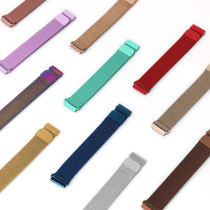 <span class=keywords><strong>Cinturino</strong></span> in metallo di ricambio Milanese Loop Mesh per <span class=keywords><strong>Huawei</strong></span> Watch 22mm, orologio Samsung 20mm 22mm - Product Image 4