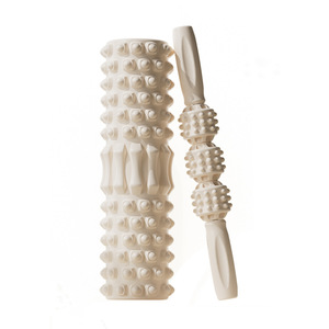 Ensemble de massage yoga : rouleau en mousse avec balle et bâton pour le fitness, le remodelage corporel et la thérapie - Product Image 5