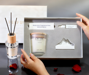 Juego de Velas Aromáticas de Lujo con Aroma a Montaña, Adorno de Aromaterapia para Dormitorio, Caja de Regalo de Aromaterapia de Alta Gama - Product Image 6