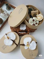 Emballage en carton personnalisable avec logo pour gâteaux au chocolat, style luxe, impression numérique pour bougies artisanales et cadres photo