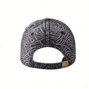 Gorra de Béisbol de Mezclilla Lavada con Diseño de Diamantes para Hombre y Mujer, Nueva Colección 2024, de Alta Calidad e Impermeable - Product Image 5