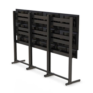 Kehua fuwei tùy chỉnh kích thước màn hình đứng kim loại điều chỉnh <span class=keywords><strong>LCD</strong></span> di động có sẵn LED <span class=keywords><strong>LCD</strong></span> màn hình truyền hình TV TV Xe đẩy đứng - Product Image 3