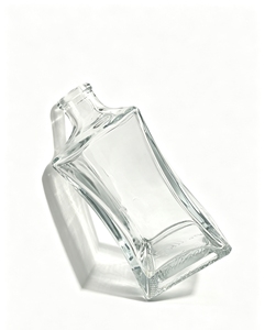 Bouteille moderne taille cintrée en verre transparent de haute qualité, 700 ml, 750 ml, 900 ml, idéale pour le bourbon, le scotch et la <span class=keywords><strong>tequila</strong></span> – Meilleures ventes - Product Image 2