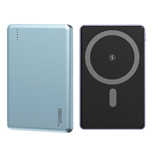 พาวเวอร์แบงค์แม่เหล็กพกพาขนาดเล็ก กำลังไฟ 5000mAh ความจุเยอะ ชาร์จเร็ว 22.5W รับสกรีนโลโก้ตามสั่ง ลดราคาพิเศษ - Product Image 5