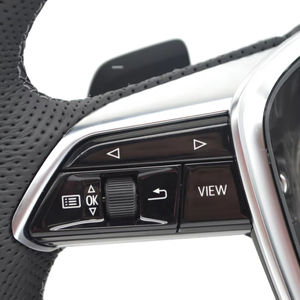 Volante Completo de Fibra de Carbono Premium para A5 A6 A7 Q7 SQ5 <span class=keywords><strong>A4</strong></span> B8.5 <span class=keywords><strong>2013</strong></span> - Product Image 5