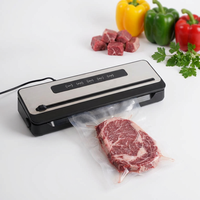 Machine de mise sous vide professionnelle compacte 100W pour bocaux Mason, scelleuse électrique domestique à chambre unique pour la conservation des aliments
