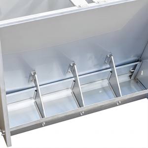 Venta al por mayor Ajuste automático Velocidad de alimentación Ahorre residuos Alimentador de acero inoxidable de doble cara - Product Image 6