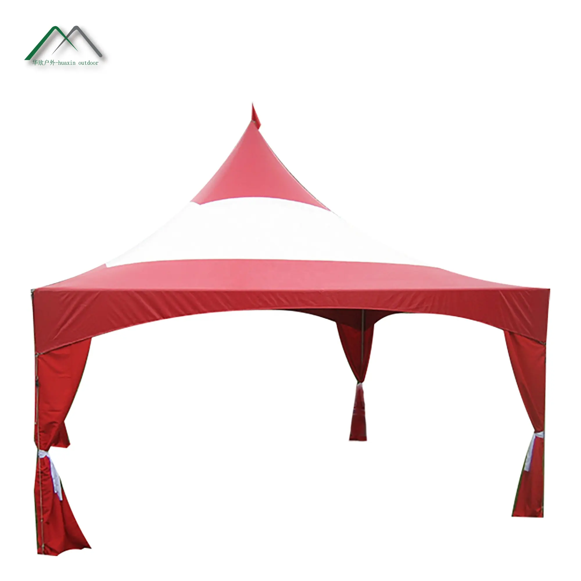 New white pvc 6 by 6 high tent pagoda marquee tent
