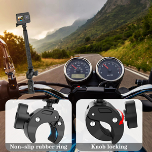 ที่ยึดโทรศัพท์แบบหนีบสำหรับกล้องแอคชั่นอเนกประสงค์ ปรับได้ 360 องศา สำหรับถ่ายภาพกลางแจ้ง ใช้ได้กับ GoPro Hero 13, DJI Osmo Action 6 และ Insta360 - Product Image 3