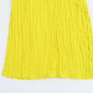 Robe fendue latérale à nœud effet froissé tendance été 2024 pour femmes TAOP&ZA 4387225 - Product Image 5