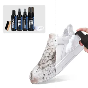 Natural Shoe Cleaning Kit Liquid Waterproof Shoe Care Kit Remove Shoe Stains Sneaker Cleaner Kit