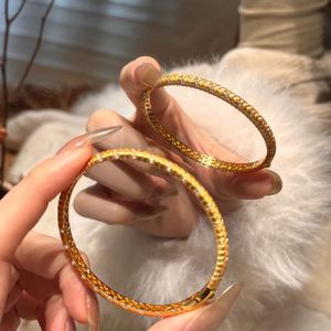 Dylam Luxurious Daily Wear Jewelry 22K Gold Plated Sterling <b>Silver</b> 5A Zirconia Wheat Ears Women Jewellery <b>Bracelets</b> <b>Bangles</b> - Product Image 5