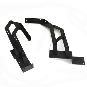 Đa Chức Năng Phần Cứng Tự Làm Ottoman Băng Ghế Dự Bị Lưu Trữ Để Bàn Cà Phê Có Thể Điều Chỉnh Chiều Cao Bản Lề Gấp Lật Cơ Chế - Product Image 3