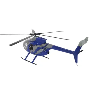 FLISHRC Roban-Escala de helicóptero tamaño G-Jive, conversión de cinco palas de rotor 6CH GPS con control de vuelo L7 RTF - Product Image 4