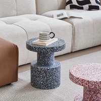 Table d'appoint créative minimaliste nordique, table basse design en PE, mobilier écologique pour canapé, café et salon