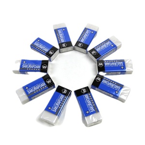 Gomme en mousse super nettoyante SKAURAFOAM à la fleur de cerisier, sans traces, sans déchets, fournitures artistiques pour étudiants, peinture, croquis, dessin - Product Image 5