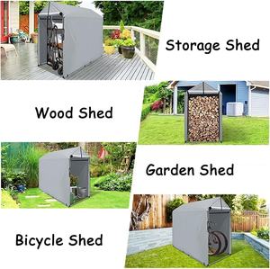 Tenda de Verão Impermeável para Armazenamento de Motos, Abrigo Externo para 2-5 Bicicletas - Product Image 5